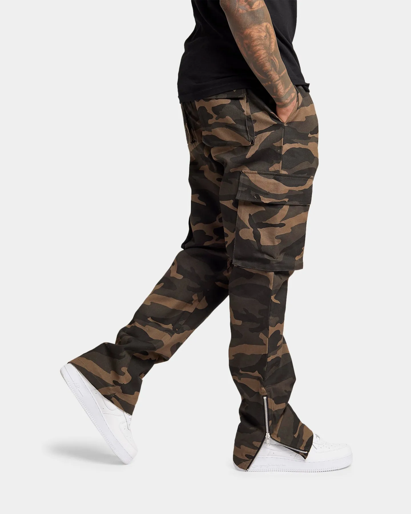 XXIII Carl Cargo Pants Dark Camo