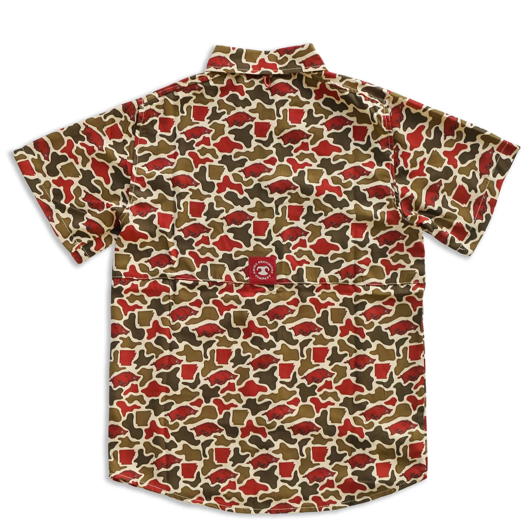 YOUTH - Razorback Camo - Frio Tech Shirt