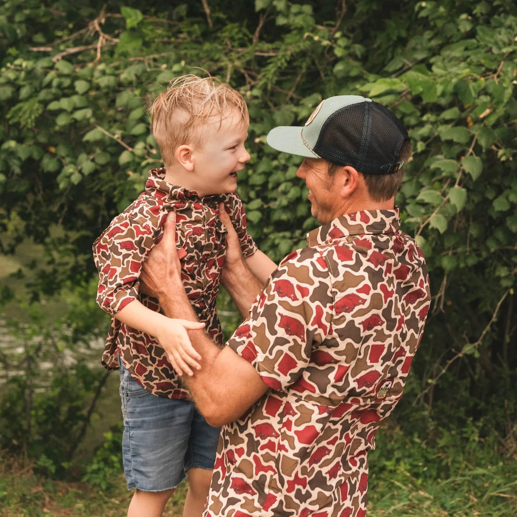 YOUTH - Razorback Camo - Frio Tech Shirt